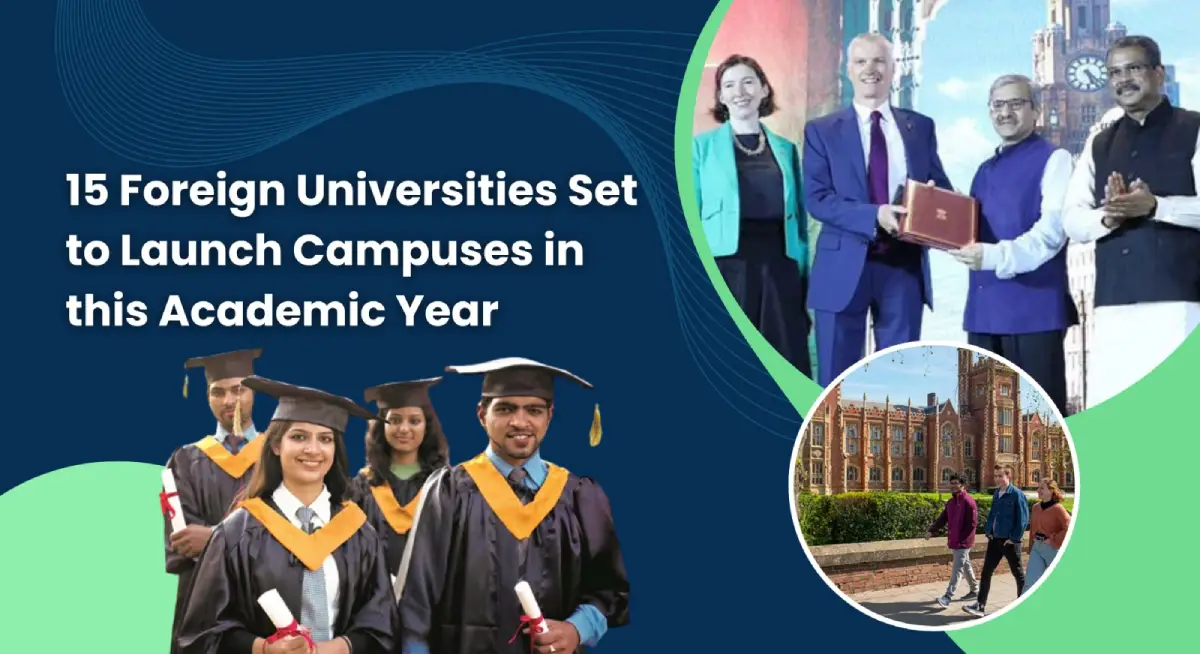 15 Foreign Universities Enter India | Global Education Market Entry 2025