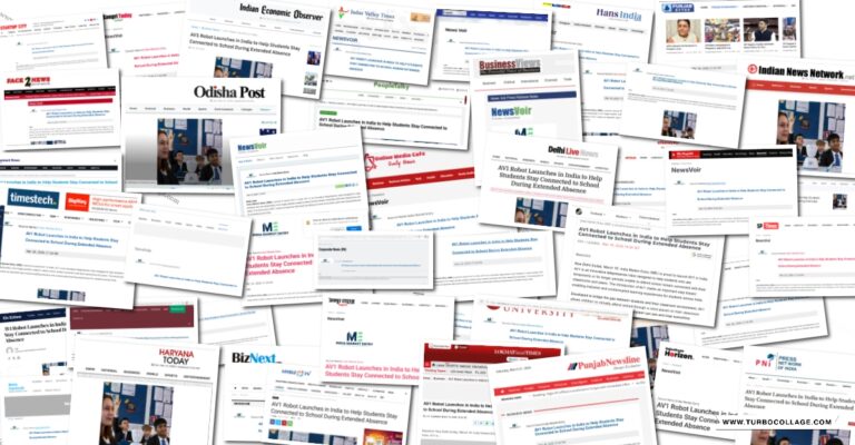 AV1 Robot Launch in India | IME Enables Remote Learning for Students