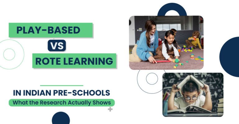 Play-Based vs Rote Learning in Indian Pre-Schools: What the Research Actually Shows